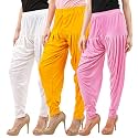 Buy That Trendz Patiala Salwar for Women Relaxed Fit Viscose Patiyala Salwar Harem Bottom Pants