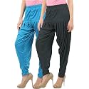 Buy That Trendz Patiala Salwar for Women Relaxed Fit Viscose Patiyala Salwar Harem Bottom Pants