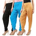 Buy That Trendz Patiala Salwar for Women Relaxed Fit Viscose Patiyala Salwar Harem Bottom Pants