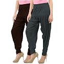 Buy That Trendz Patiala Salwar for Women Relaxed Fit Viscose Patiyala Salwar Harem Bottom Pants