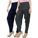 Buy That Trendz Patiala Salwar for Women Relaxed Fit Viscose Patiyala Salwar Harem Bottom Pants