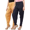 Buy That Trendz Patiala Salwar for Women Relaxed Fit Viscose Patiyala Salwar Harem Bottom Pants
