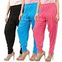 Buy That Trendz Patiala Salwar for Women Relaxed Fit Viscose Patiyala Salwar Harem Bottom Pants