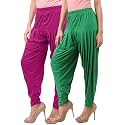 Buy That Trendz Patiala Salwar for Women Relaxed Fit Viscose Patiyala Salwar Harem Bottom Pants