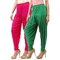Buy That Trendz Patiala Salwar for Women Relaxed Fit Viscose Patiyala Salwar Harem Bottom Pants