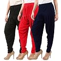 Buy That Trendz Patiala Salwar for Women Relaxed Fit Viscose Patiyala Salwar Harem Bottom Pants