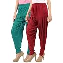 Buy That Trendz Patiala Salwar for Women Relaxed Fit Viscose Patiyala Salwar Harem Bottom Pants