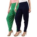 Buy That Trendz Patiala Salwar for Women Relaxed Fit Viscose Patiyala Salwar Harem Bottom Pants