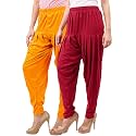 Buy That Trendz Patiala Salwar for Women Relaxed Fit Viscose Patiyala Salwar Harem Bottom Pants
