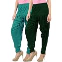 Buy That Trendz Patiala Salwar for Women Relaxed Fit Viscose Patiyala Salwar Harem Bottom Pants