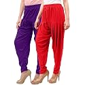 Buy That Trendz Patiala Salwar for Women Relaxed Fit Viscose Patiyala Salwar Harem Bottom Pants