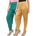 Buy That Trendz Patiala Salwar for Women Relaxed Fit Viscose Patiyala Salwar Harem Bottom Pants