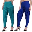 Buy That Trendz Patiala Salwar for Women Relaxed Fit Viscose Patiyala Salwar Harem Bottom Pants