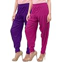 Buy That Trendz Patiala Salwar for Women Relaxed Fit Viscose Patiyala Salwar Harem Bottom Pants
