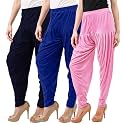 Buy That Trendz Patiala Salwar for Women Relaxed Fit Viscose Patiyala Salwar Harem Bottom Pants