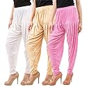 Buy That Trendz Patiala Salwar for Women Relaxed Fit Viscose Patiyala Salwar Harem Bottom Pants