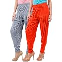 Buy That Trendz Patiala Salwar for Women Relaxed Fit Viscose Patiyala Salwar Harem Bottom Pants