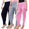 Buy That Trendz Patiala Salwar for Women Relaxed Fit Viscose Patiyala Salwar Harem Bottom Pants