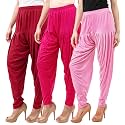 Buy That Trendz Patiala Salwar for Women Relaxed Fit Viscose Patiyala Salwar Harem Bottom Pants