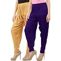 Buy That Trendz Patiala Salwar for Women Relaxed Fit Viscose Patiyala Salwar Harem Bottom Pants