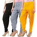 Buy That Trendz Patiala Salwar for Women Relaxed Fit Viscose Patiyala Salwar Harem Bottom Pants