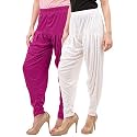 Buy That Trendz Patiala Salwar for Women Relaxed Fit Viscose Patiyala Salwar Harem Bottom Pants