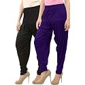 Buy That Trendz Patiala Salwar for Women Relaxed Fit Viscose Patiyala Salwar Harem Bottom Pants