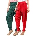 Buy That Trendz Patiala Salwar for Women Relaxed Fit Viscose Patiyala Salwar Harem Bottom Pants