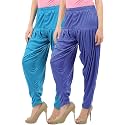 Buy That Trendz Patiala Salwar for Women Relaxed Fit Viscose Patiyala Salwar Harem Bottom Pants