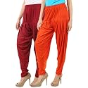 Buy That Trendz Patiala Salwar for Women Relaxed Fit Viscose Patiyala Salwar Harem Bottom Pants