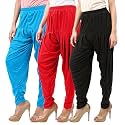 Buy That Trendz Patiala Salwar for Women Relaxed Fit Viscose Patiyala Salwar Harem Bottom Pants