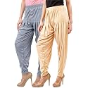 Buy That Trendz Patiala Salwar for Women Relaxed Fit Viscose Patiyala Salwar Harem Bottom Pants