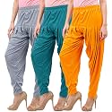 Buy That Trendz Patiala Salwar for Women Relaxed Fit Viscose Patiyala Salwar Harem Bottom Pants