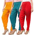 Buy That Trendz Patiala Salwar for Women Relaxed Fit Viscose Patiyala Salwar Harem Bottom Pants