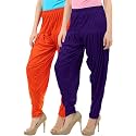 Buy That Trendz Patiala Salwar for Women Relaxed Fit Viscose Patiyala Salwar Harem Bottom Pants