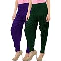 Buy That Trendz Patiala Salwar for Women Relaxed Fit Viscose Patiyala Salwar Harem Bottom Pants