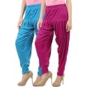 Buy That Trendz Patiala Salwar for Women Relaxed Fit Viscose Patiyala Salwar Harem Bottom Pants