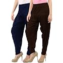 Buy That Trendz Patiala Salwar for Women Relaxed Fit Viscose Patiyala Salwar Harem Bottom Pants