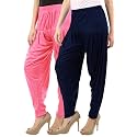 Buy That Trendz Patiala Salwar for Women Relaxed Fit Viscose Patiyala Salwar Harem Bottom Pants