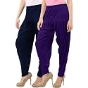Buy That Trendz Patiala Salwar for Women Relaxed Fit Viscose Patiyala Salwar Harem Bottom Pants