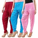 Buy That Trendz Patiala Salwar for Women Relaxed Fit Viscose Patiyala Salwar Harem Bottom Pants