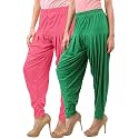 Buy That Trendz Patiala Salwar for Women Relaxed Fit Viscose Patiyala Salwar Harem Bottom Pants