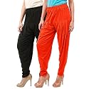 Buy That Trendz Patiala Salwar for Women Relaxed Fit Viscose Patiyala Salwar Harem Bottom Pants