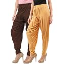Buy That Trendz Patiala Salwar for Women Relaxed Fit Viscose Patiyala Salwar Harem Bottom Pants