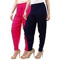 Buy That Trendz Patiala Salwar for Women Relaxed Fit Viscose Patiyala Salwar Harem Bottom Pants