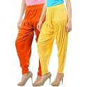 Buy That Trendz Patiala Salwar for Women Relaxed Fit Viscose Patiyala Salwar Harem Bottom Pants