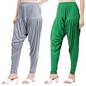 Buy That Trendz Patiala Salwar for Women Relaxed Fit Viscose Patiyala Salwar Harem Bottom Pants
