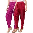 Buy That Trendz Patiala Salwar for Women Relaxed Fit Viscose Patiyala Salwar Harem Bottom Pants