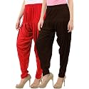 Buy That Trendz Patiala Salwar for Women Relaxed Fit Viscose Patiyala Salwar Harem Bottom Pants