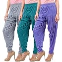 Buy That Trendz Patiala Salwar for Women Relaxed Fit Viscose Patiyala Salwar Harem Bottom Pants